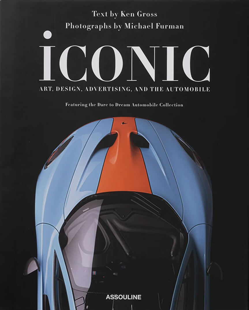 ICONIC Art, Design, Advertising, and the Automobile Book Cover