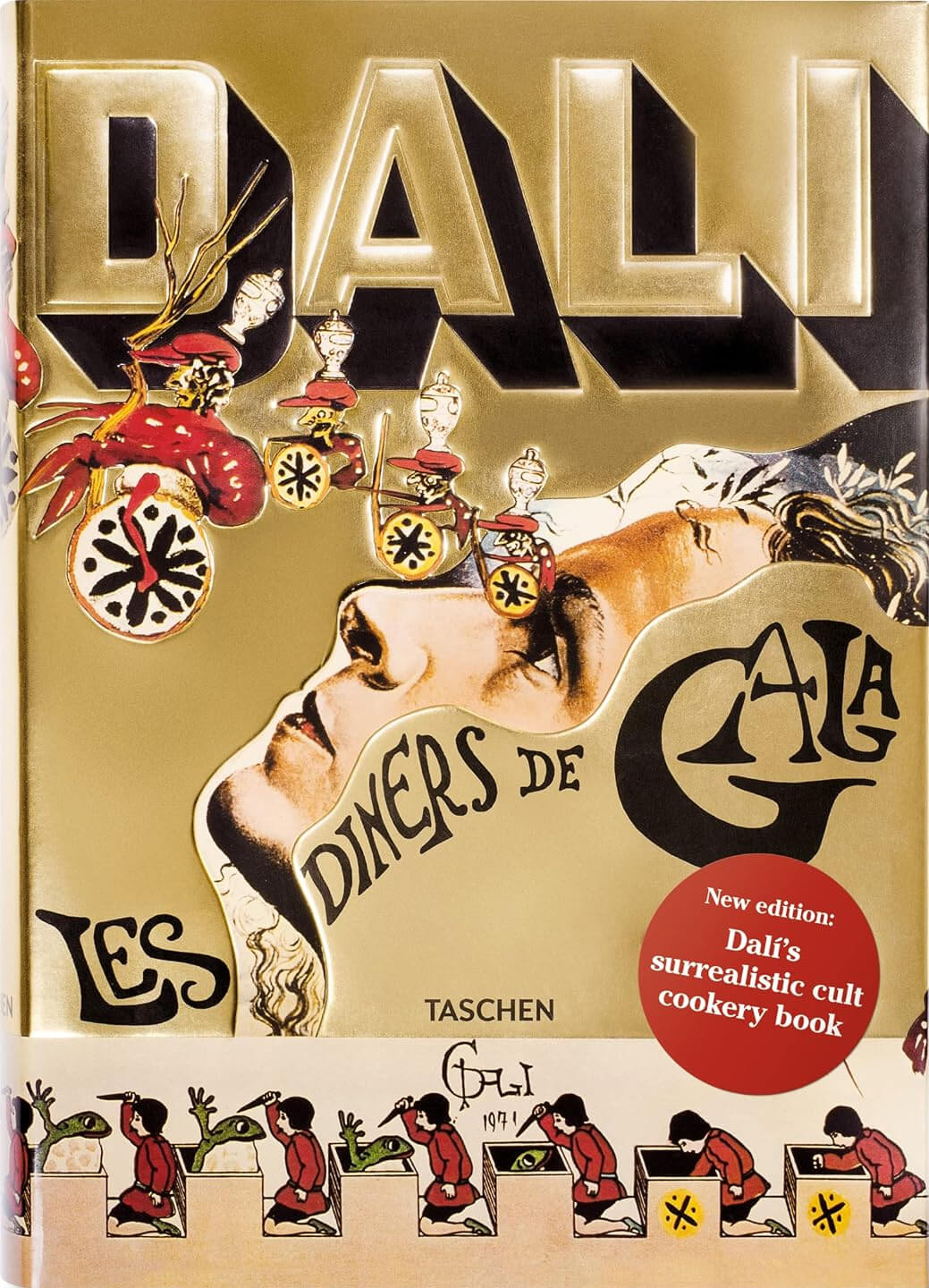 Dali Les Diners de Gala Taschen Book Cover