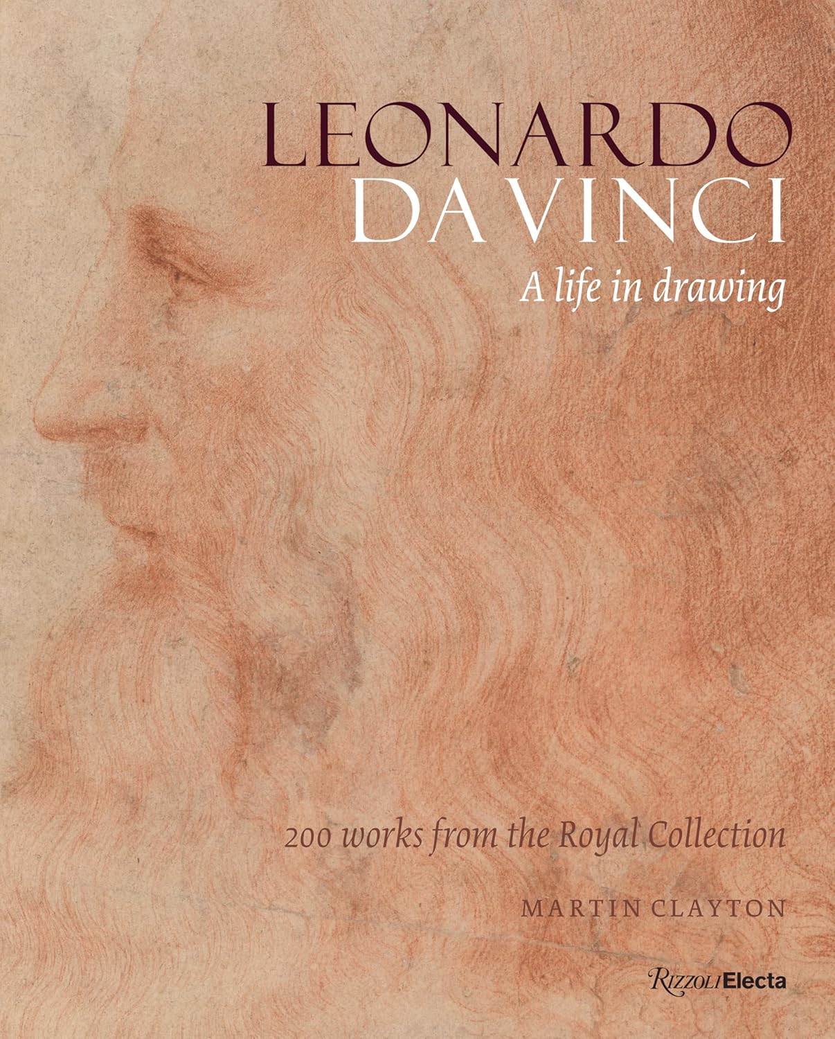 Leonardo da Vinci A Life in Drawing book cover Royal Collection