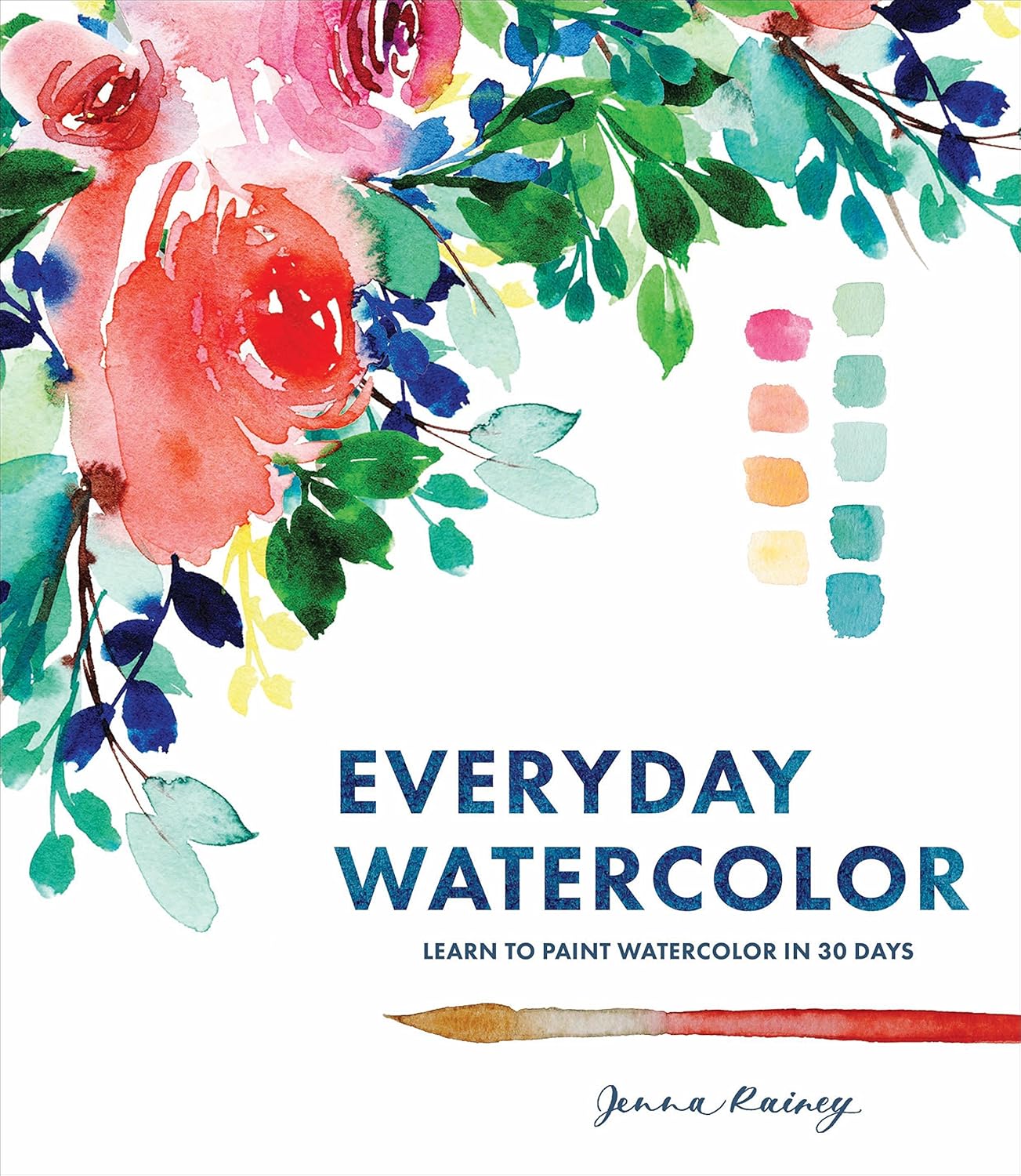 Everyday Watercolor by Jenna Rainey book cover