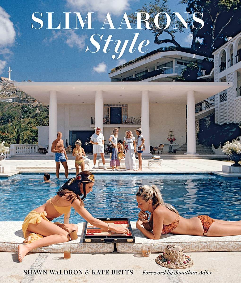 Slim Aarons Style coffee table book cover fashion photography