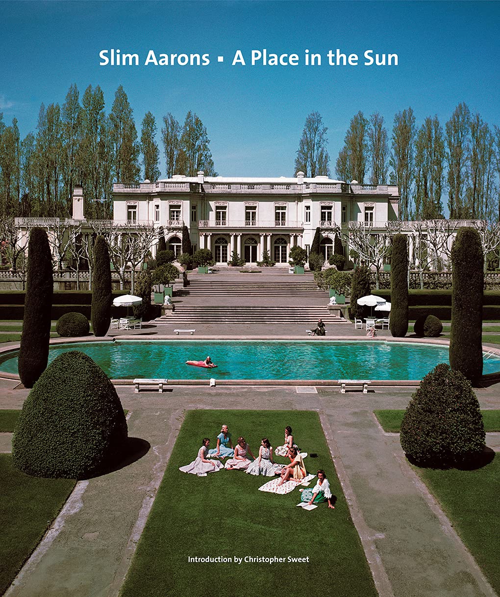 Slim Aarons A Place in the Sun coffee table book cover high society photography
