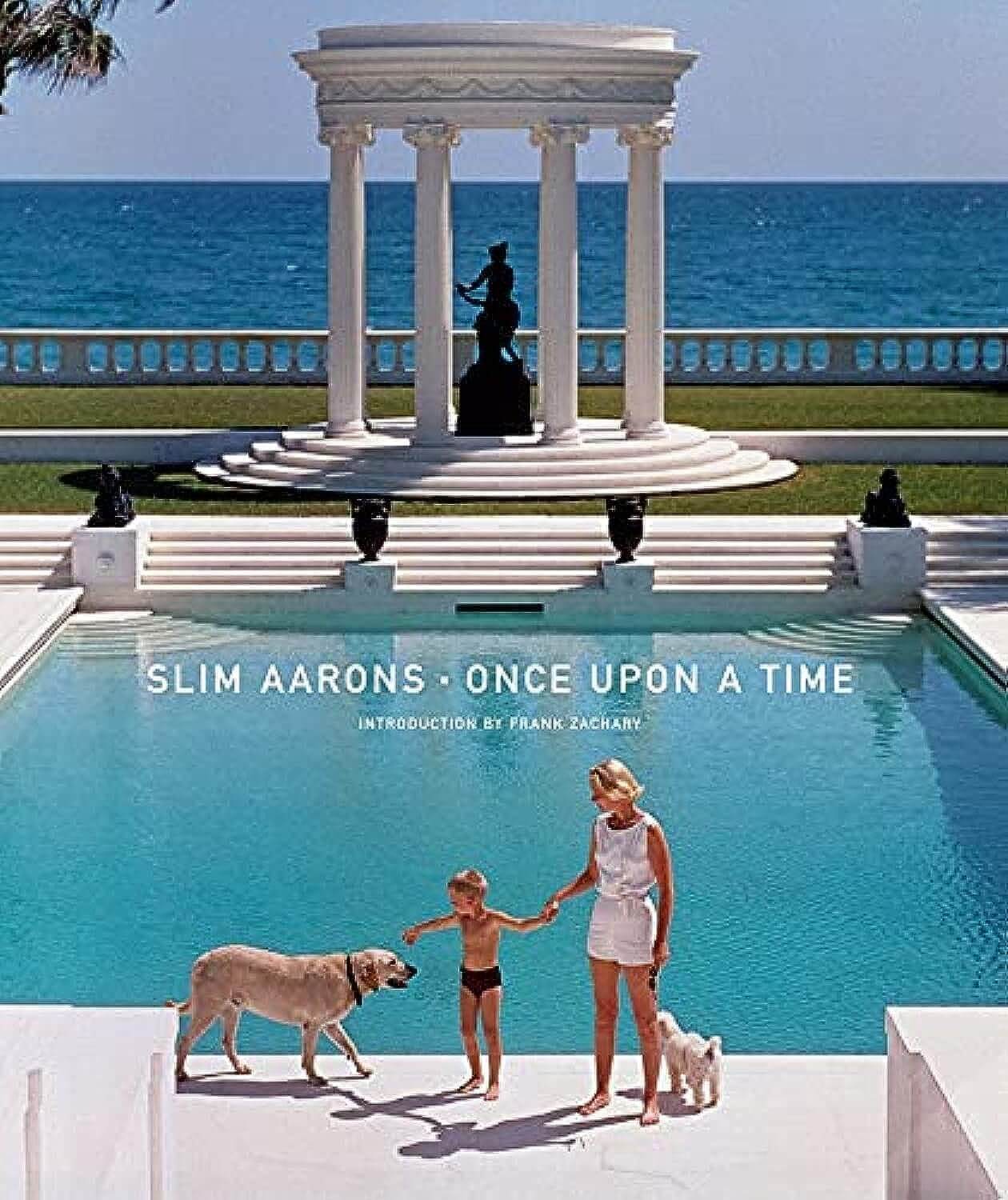 Slim Aarons Once Upon a Time coffee table book cover career retrospective
