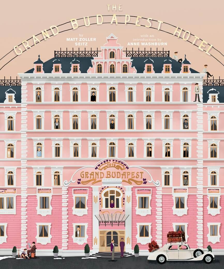 The Grand Budapest Hotel book cover