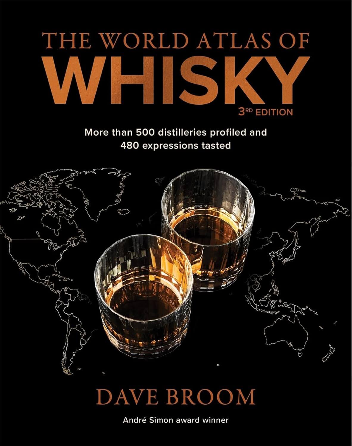 The World Atlas of Whisky Dave Broom Book Cover